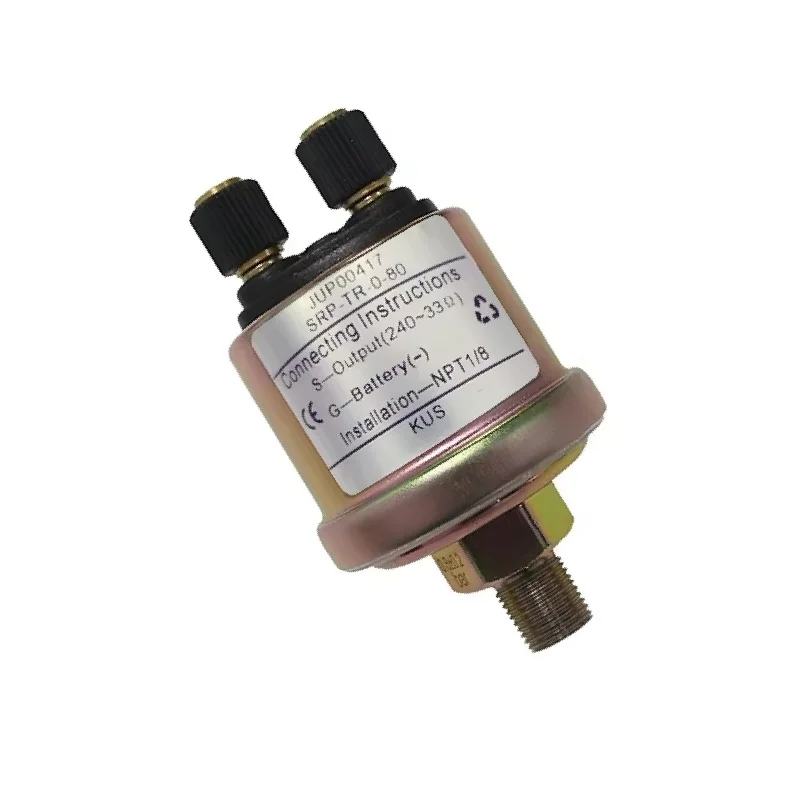 

KUS Mechanical Oil Pressure Sensor 240-33ohm Signal Thread fitting for NPT1/8-27
