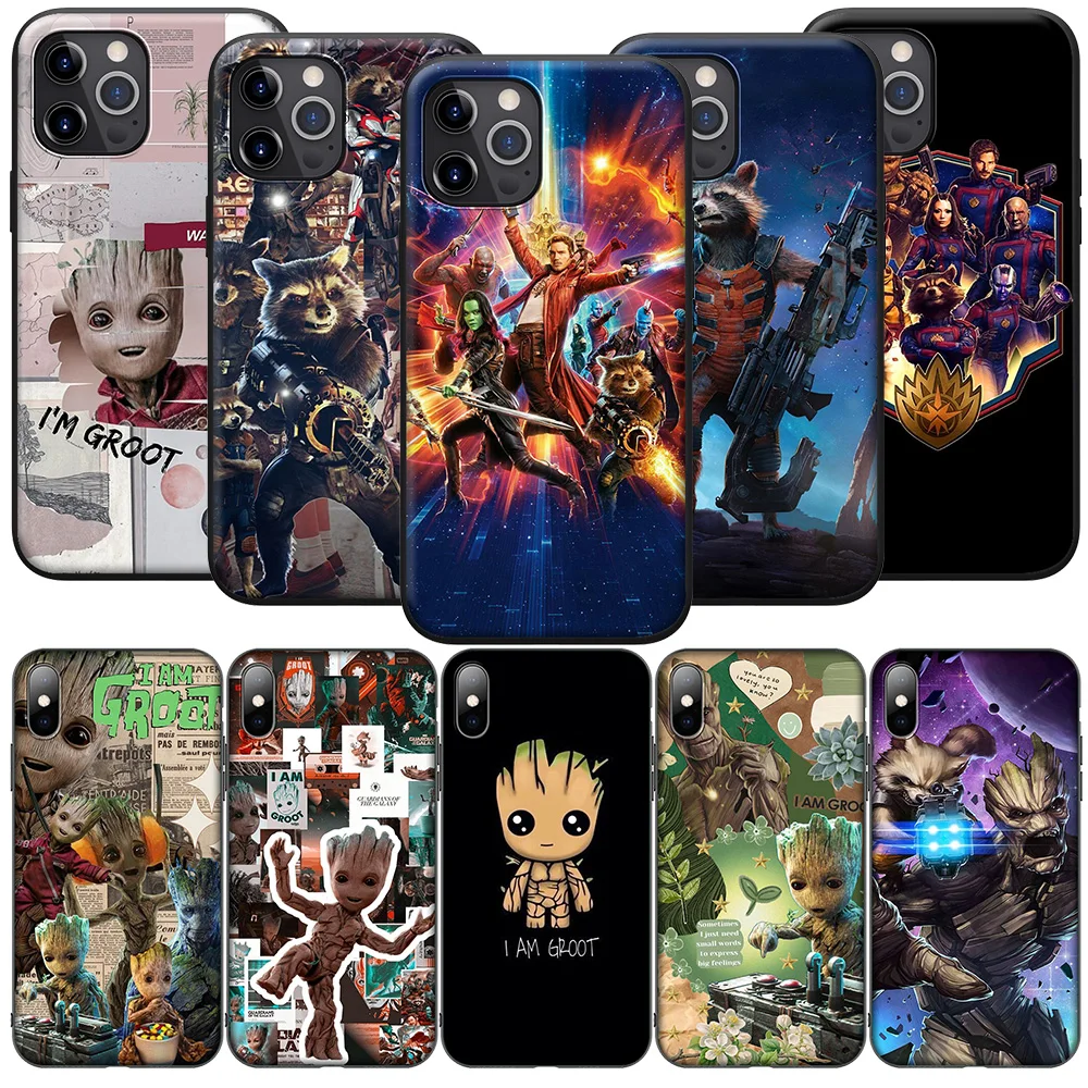 SK109 Marvel Guardians of the Galaxy Phone Soft Case for Huawei Mate 20 P20 P30 Y8P Y8S Y9S Y7A Y9A Y5P Lite Pro