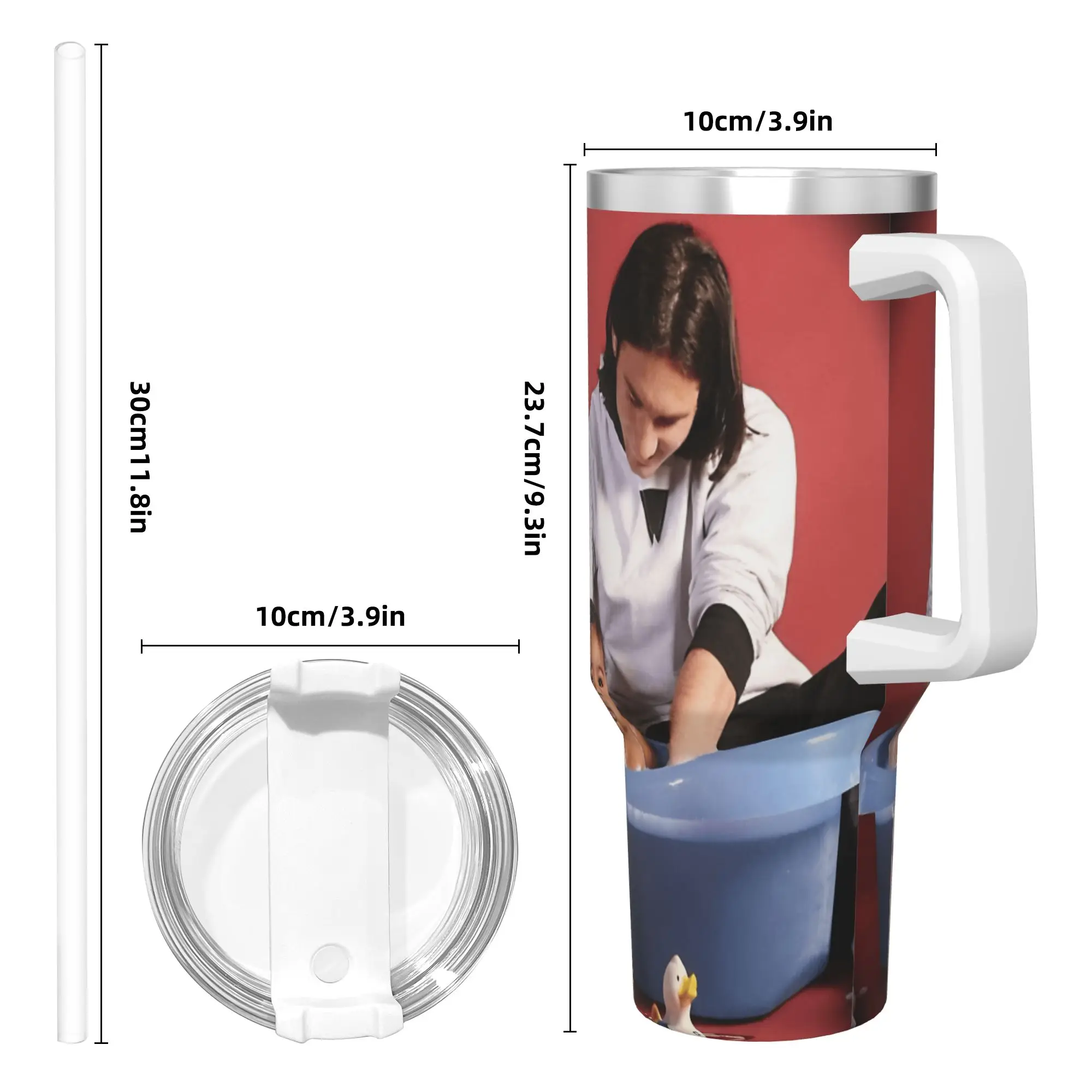 Stainless Steel Tumbler L-Lamine FootballStar y-Yamal Thermal Cups meme Heat Preservation Car Mugs Camping Custom Water Bottle - view 4