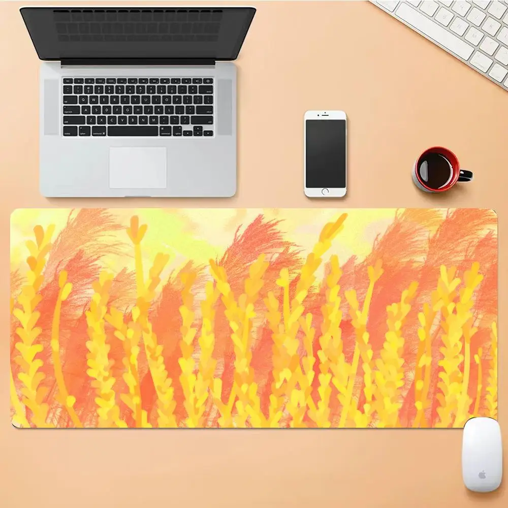 

Harvest Season Mouse Pad Desk Mouse Pad Nice HD Desk Pad Extended Gaming Keyboard Mats Large XXL Gamer Mousepad 90x40