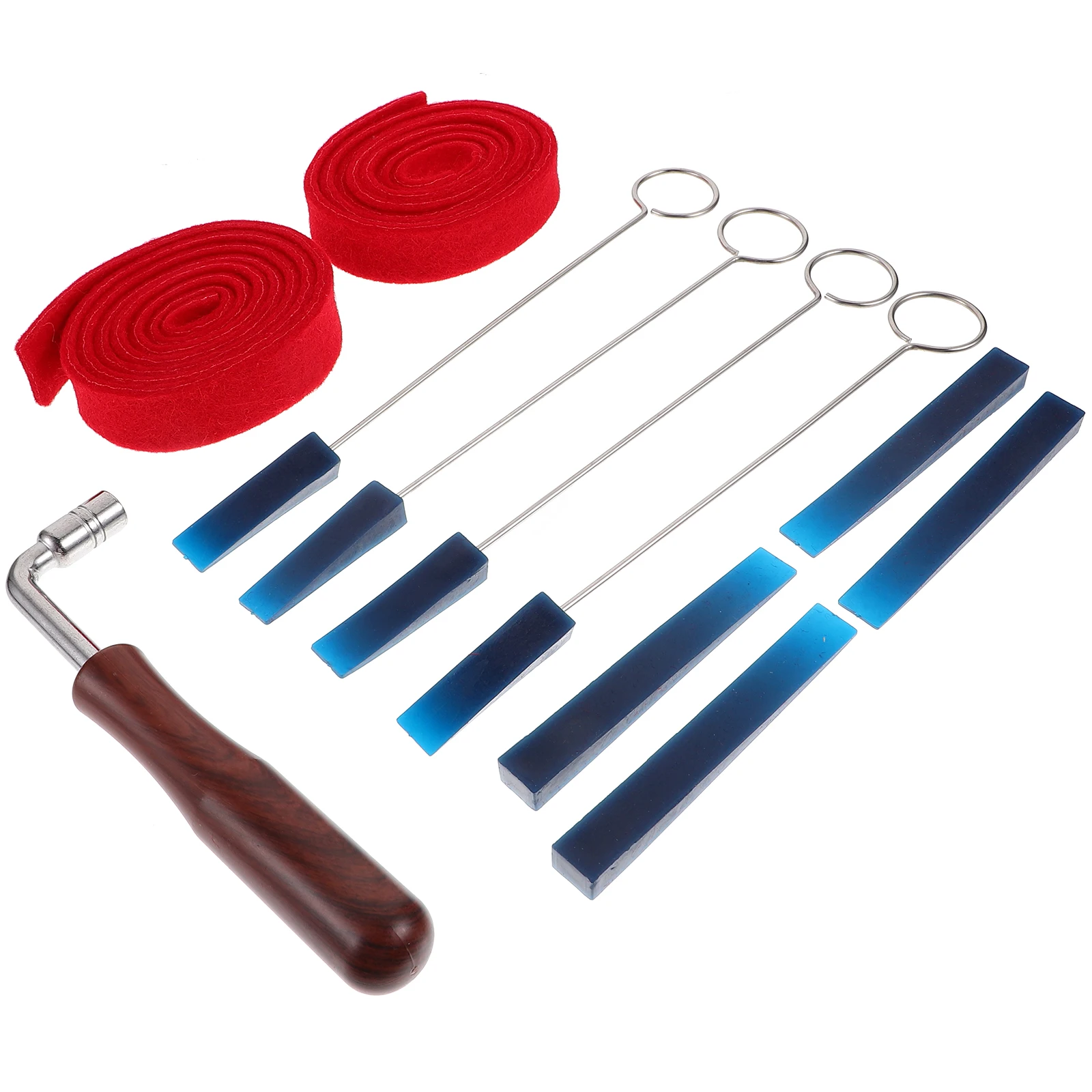 

Tuning Tool Set Piano Hammer Long Handle Tuner Kit Harp Key Instrument Parts Cleaning