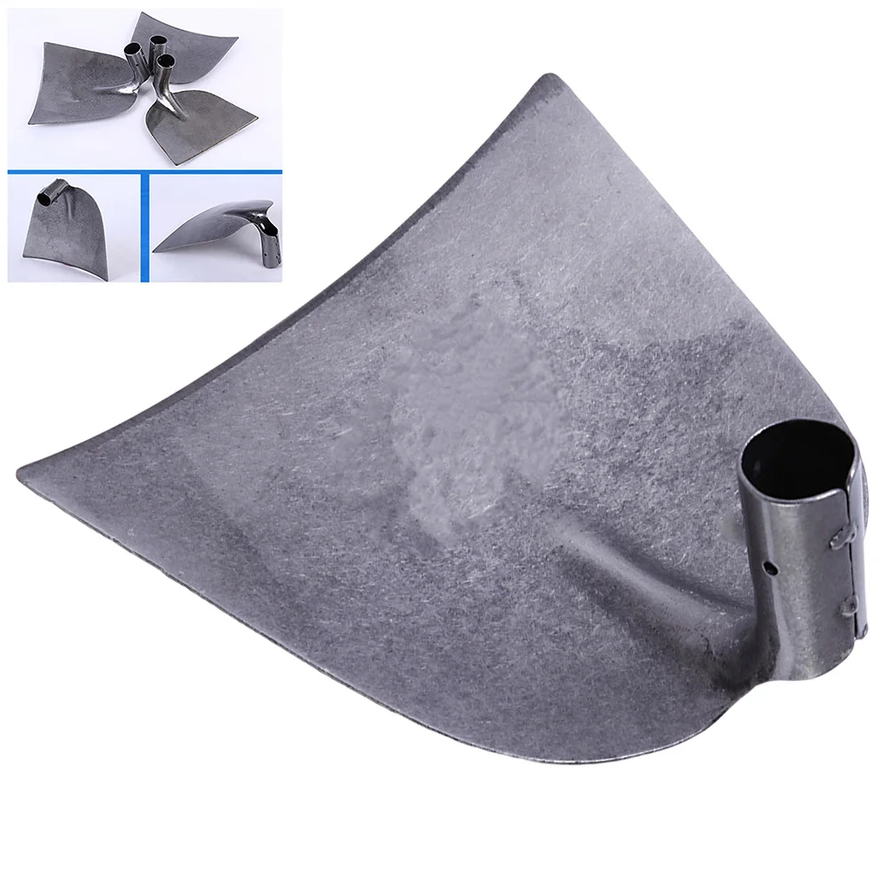High Hardness Hoe Head Manganese Steel Replacement Heavy Duty Widened Design for Easy Plowing Farm Garden Soil Loosening