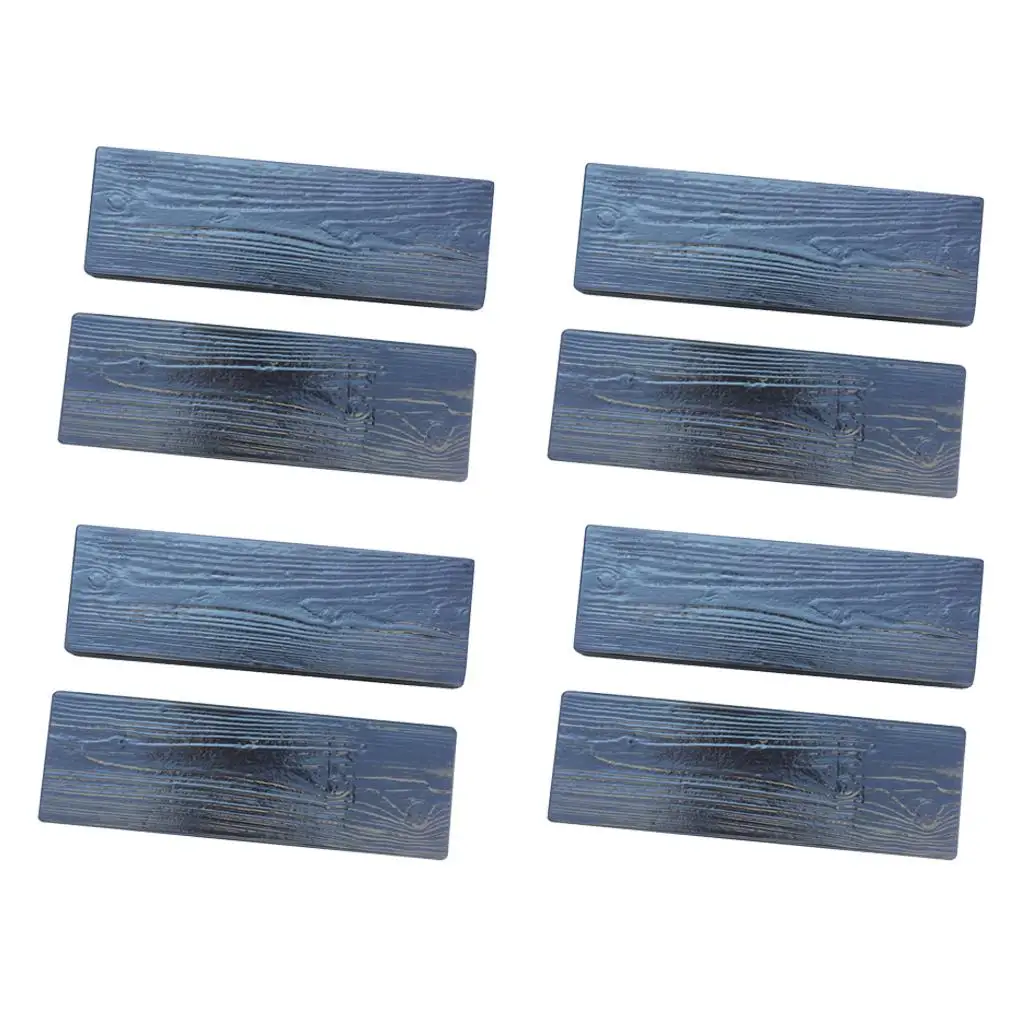 

8 Pieces Reusable Plastic Wooden Boards Garden Paving - for Garden Walk Way Pathways Patio Decorative 63×23×5cm