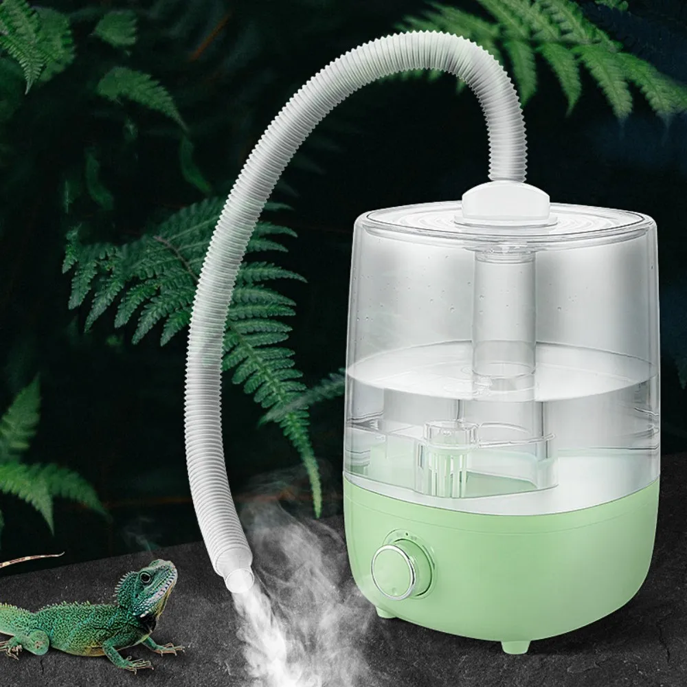 4L Automatic Reptile Fogger Terrariums Humidifier Terrariums with Extension Hose For Snake Turtle Lizard Pet Supplies