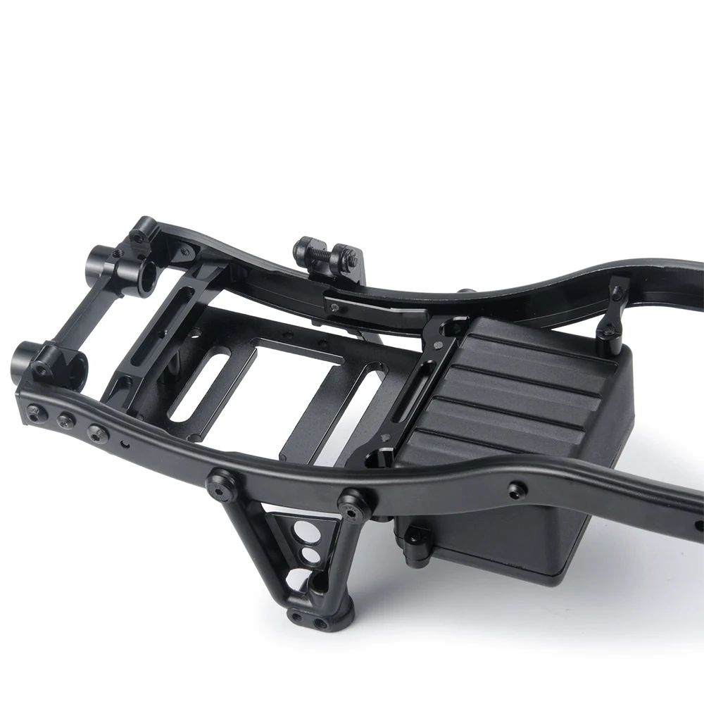 AXSPEED Metal Chassis Frame 6x6 for Axial SCX10 90046 90047 90027 90028 1/10 RC Crawler Car Upgrade Accessories