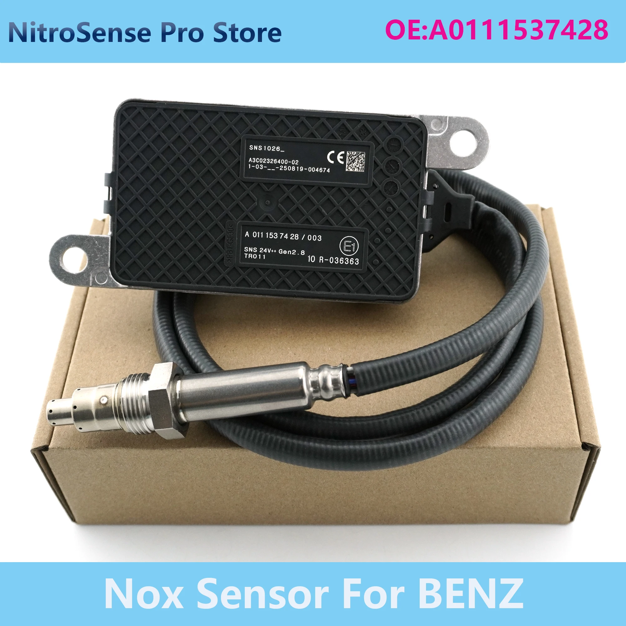 

A0111537428 SNS1026 Nitrogen Oxide Nox Sensor for Mercedes Benz Truck