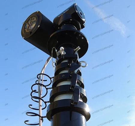 

3-6 Section Retractable Galvanized Electric Winch Hydraulic Light Tower Telescopic Mast