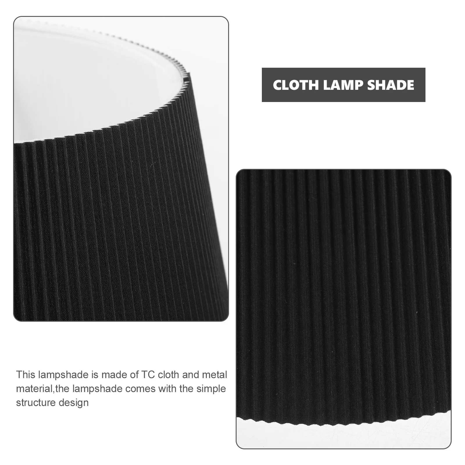 

Fabric Lamp Shade Replacement for Desk Floor Table Lamps Soft Light Decorative Cover Cloth Lamp Shade Fabric Lampshade