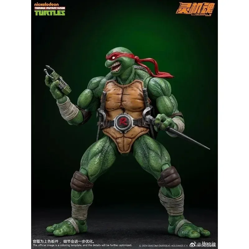 新品本物のスピリットマシンソウルオリジナル忍者タートルシリーズラファエルアニメ完成品可動モデルフィギュアおもちゃ