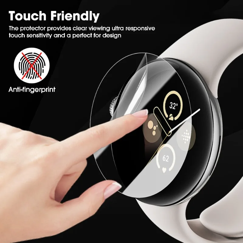 Hydrogel Film Screen Protector for Google Pixel Watch 3 41mm 45mm Protective Cover for Pixel Watch3 Watch2 Watch1 Accessories