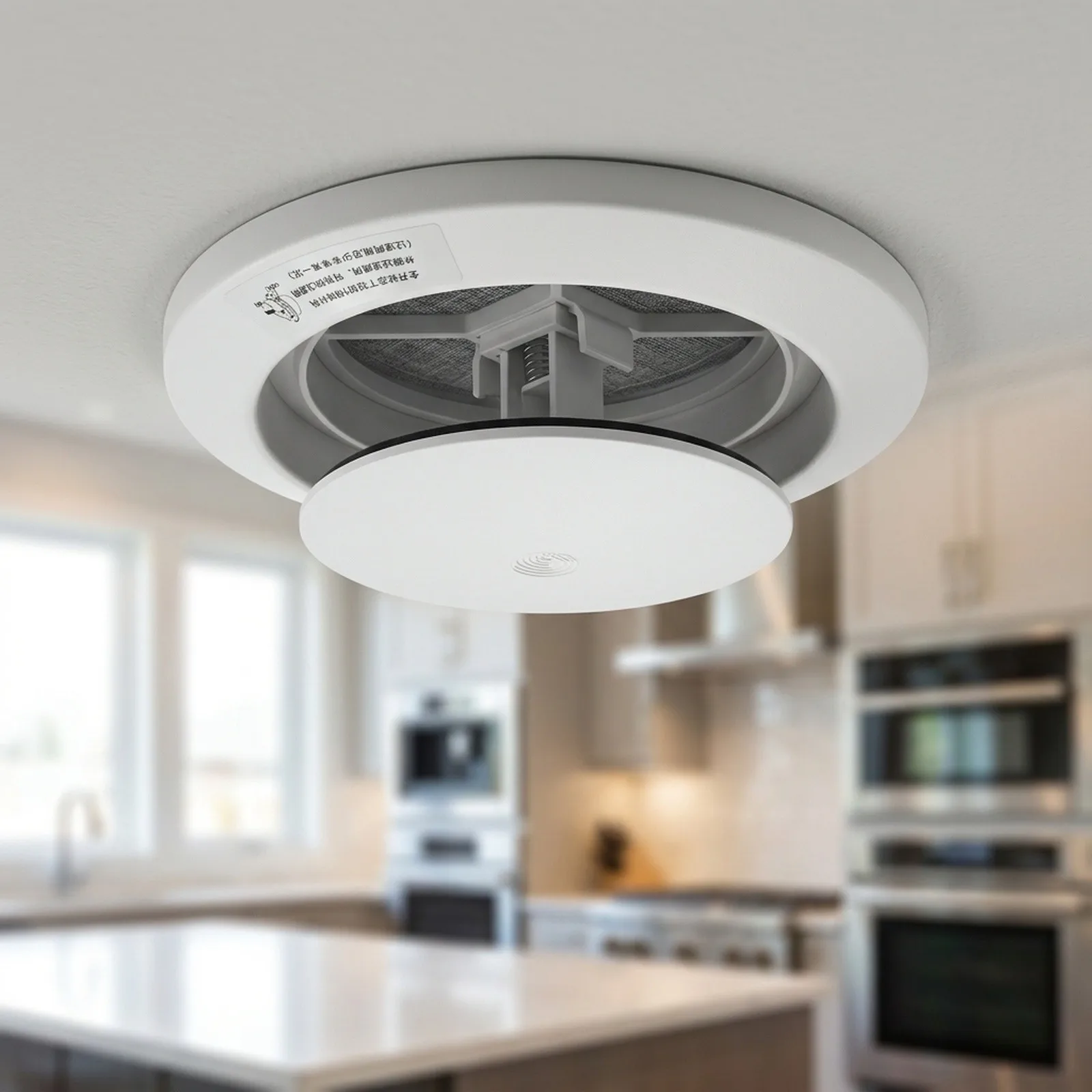 Adjustable ABS Air Vent Duct Cover Round Diffuser Grille For Kitchen Bathroom For Exhaust Fan Outlet 75mm 100mm 150mm White
