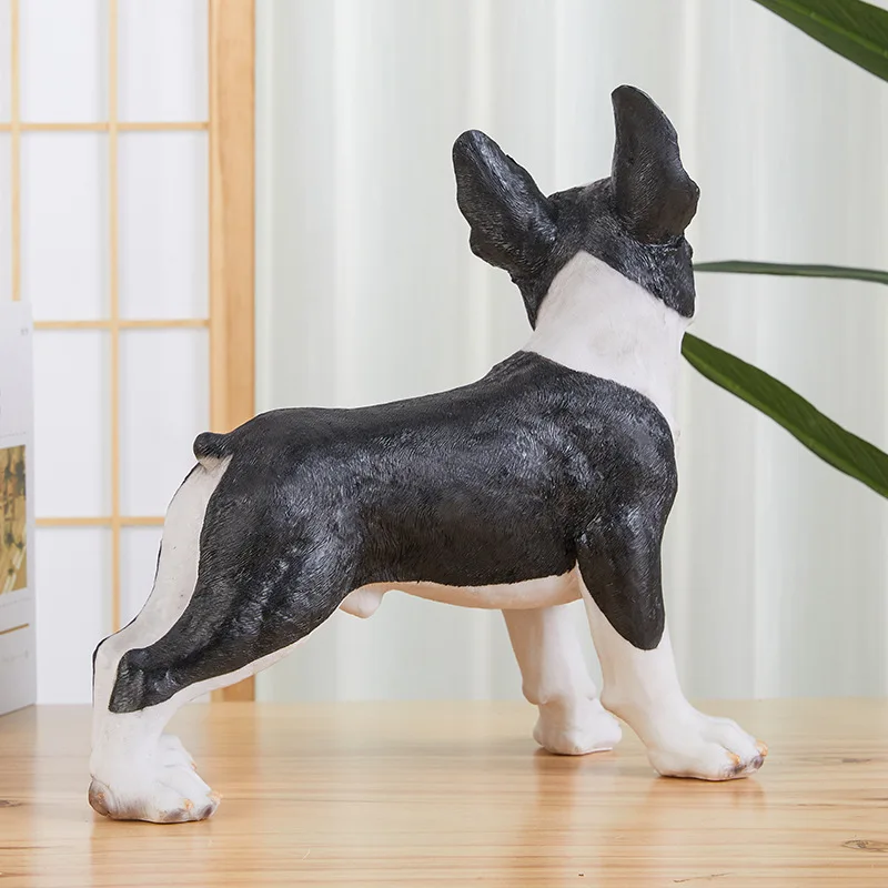 Simulated Golden Retriever Wolf And Dog Model Statues, Outdoor Garden Animal Sculptures, Garden Study, Wine Cabinet Decoration