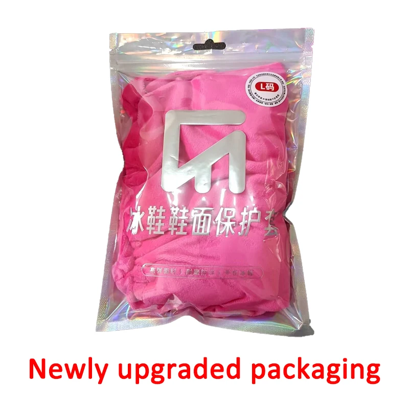 Velvet Fabric Figure Skating Shoes Cover Protector Upgraded High Elastic Ice Skate Blade Covers Guard Anti-Scratch & Dustproof