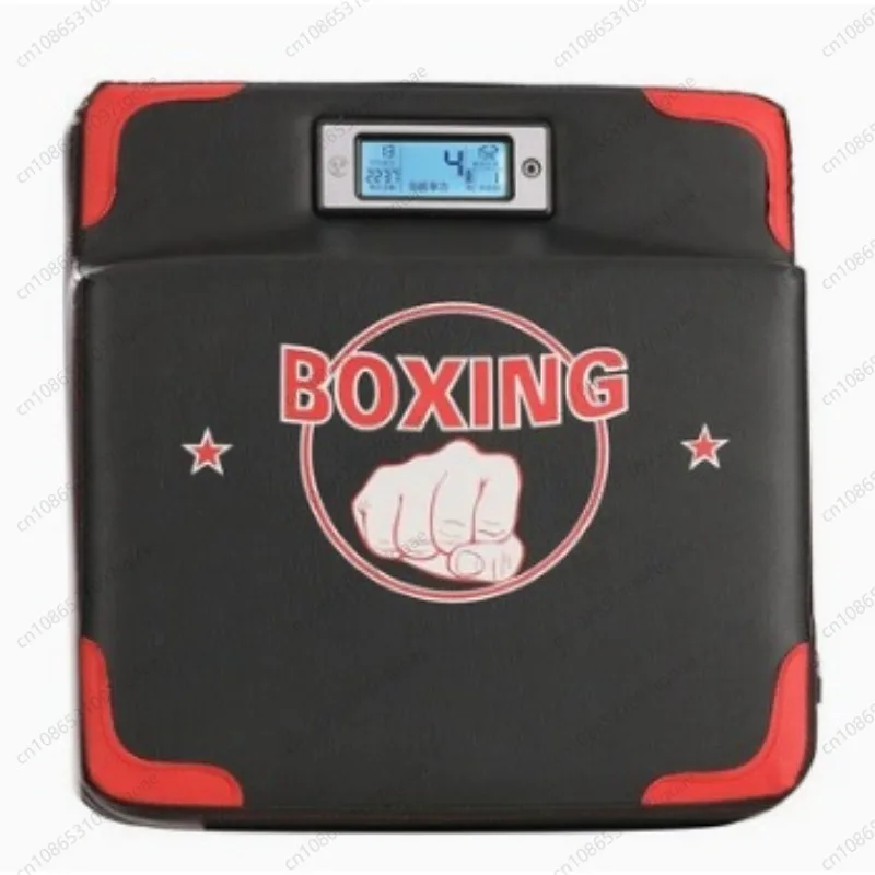 Heavy Duty Leather Boxing Punch Wall Pad Digital Force Sensor Wall Mount Punch Training Target For Gym Home