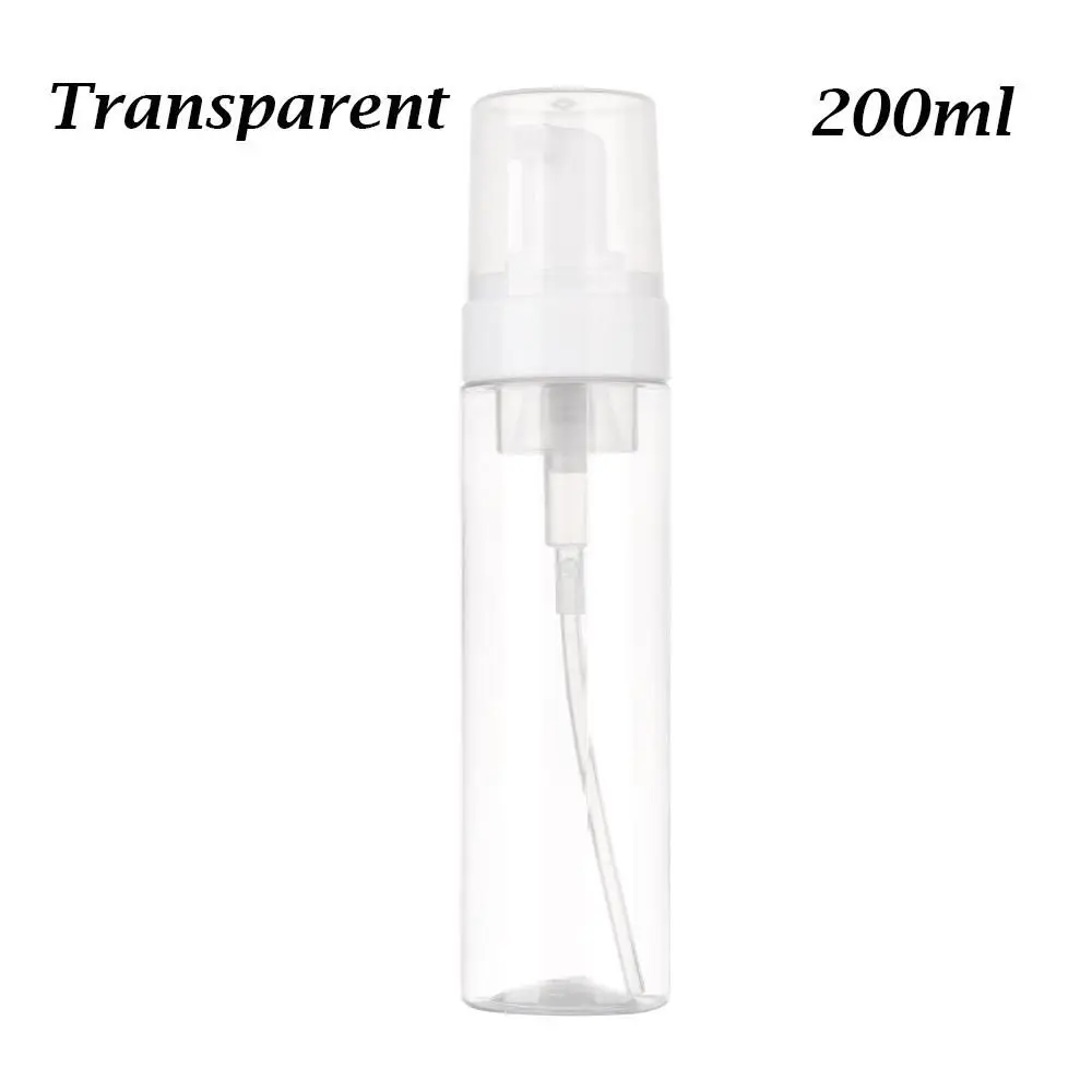 1PC Useful Shampoo Shower Gel Plastic Soap Dispenser Clear Foaming Bottle Pump Container Liquid