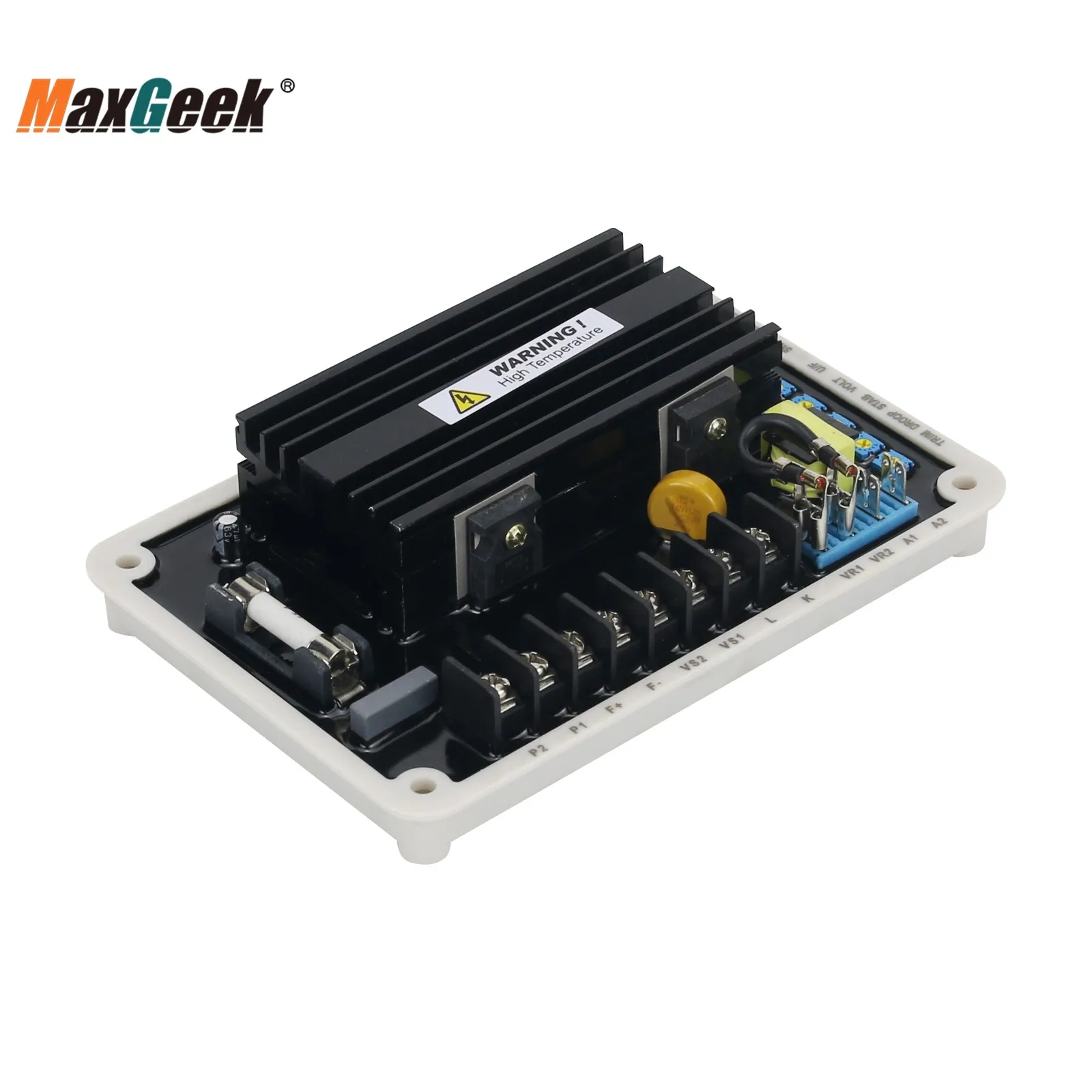 

Maxgeek EA16A Generator AVR Premium Automatic Voltage Regulator Board Excitation Regulator Board