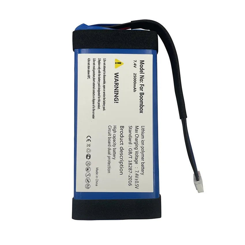 100% oryginalna Bateria 7.4V 25000mAh do JBL BOOMBOX BOOMBOX1 głośnik JEM3316 JEM3317 JEM3318 baterie bateriowe