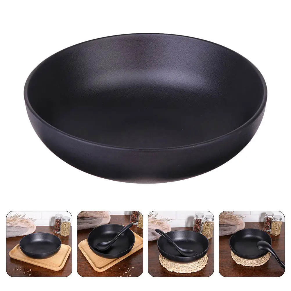 Tazón de Ramen Mate de Alta Calidad para Cocina, Tazón Multiusos para Servir Fideos, Arroz, Sopa, Cocina Asiática, Portátil, Ahorra Espacio, para el Hogar