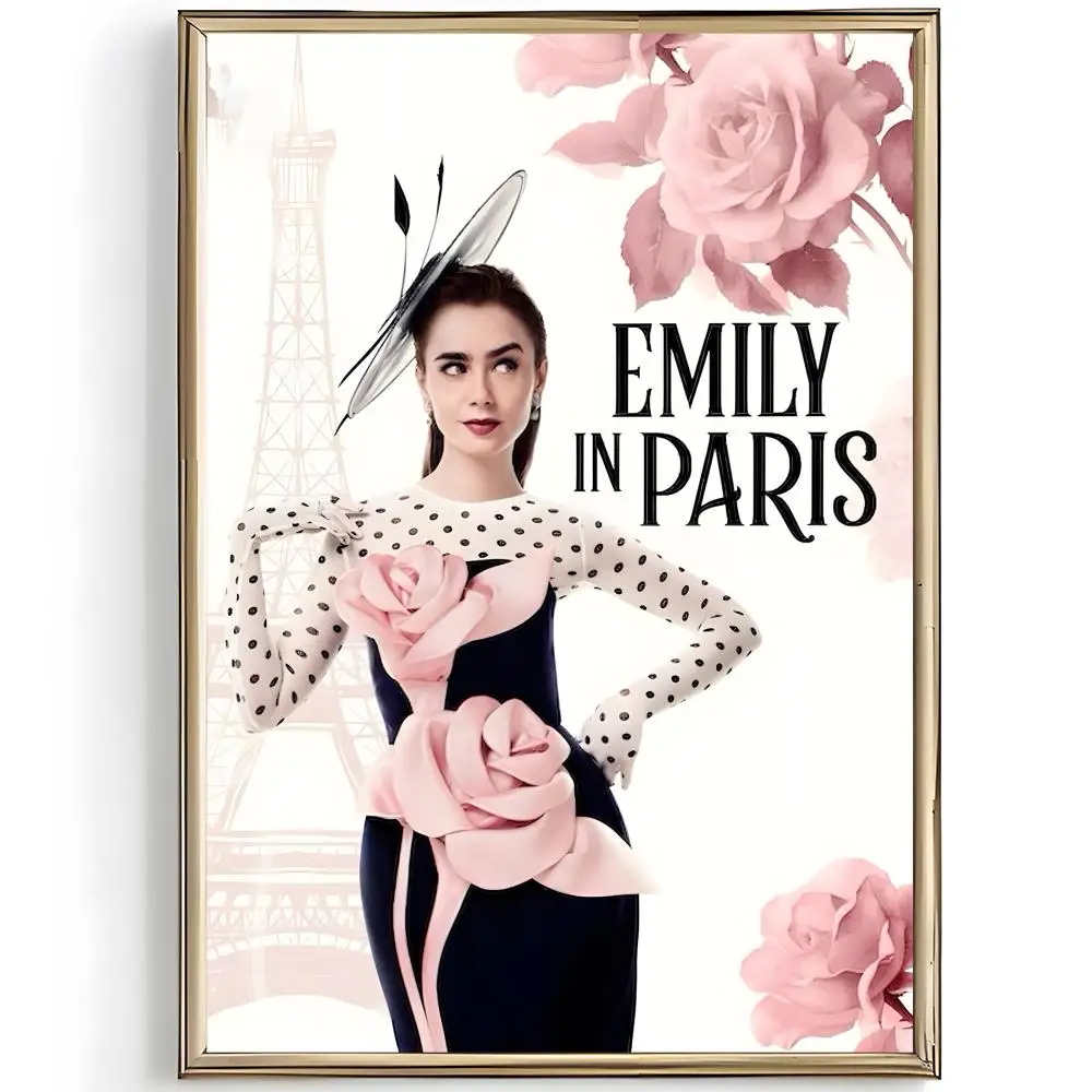 Tv Drama Romance E-Emily In Paris Poster Unique Home Decoration Ideas & Stylish Interior Art