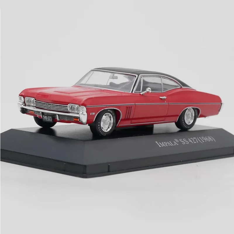 

Diecast 1:43 Scale Impala SS 427 1968 Alloy Vehine Model Finished Simulation Collection Decoration Gift Toys Display