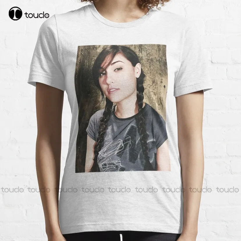 Day Gift For Vintage Sasha Grey Sexy Funny Graphic Gifts Classic T-Shirt Custom Aldult Teen Unisex Digital Printing Tee Shirts