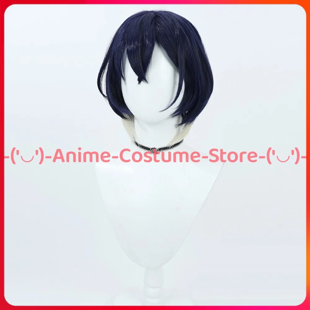 블루 아카이브 치히로 코스프레 가발 애니메이션 게임 캐릭터 할로윈 카니발 파티 의상 가발 내열성 합성 머리카락
