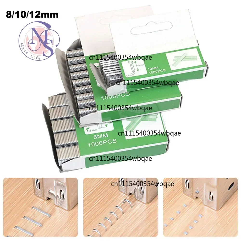 ZOCI-FOR-1000Pcs U/T/Door Type Staples Nails Woodworking Furniture Upholstery Manual Staple Gun Tool Replacement Part