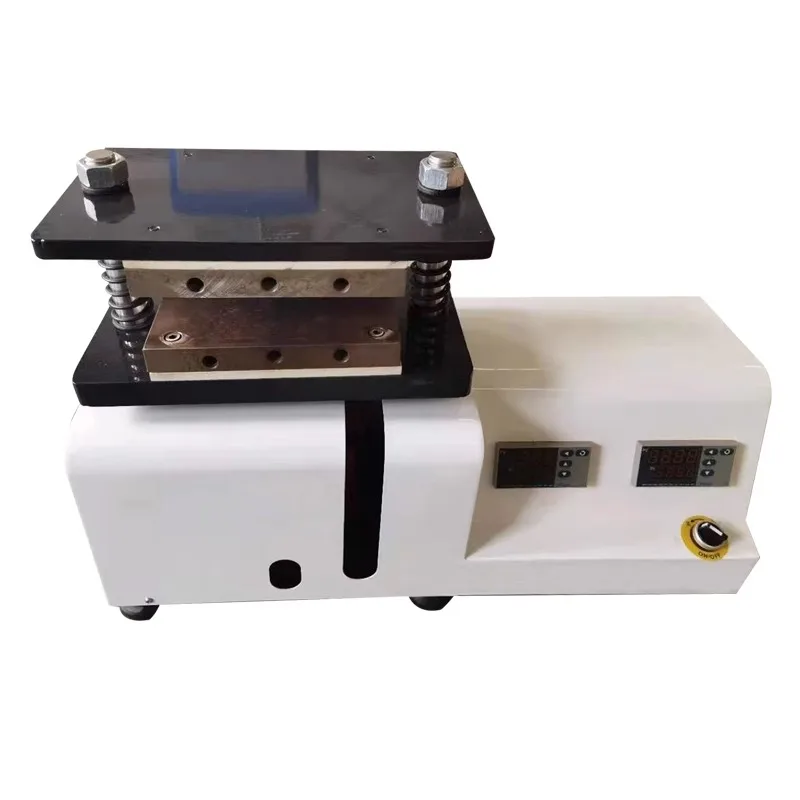 

Small flat vulcanizer Rubber electrothermal sheet injection molding machine Plastic particle laboratory tensile sample testing