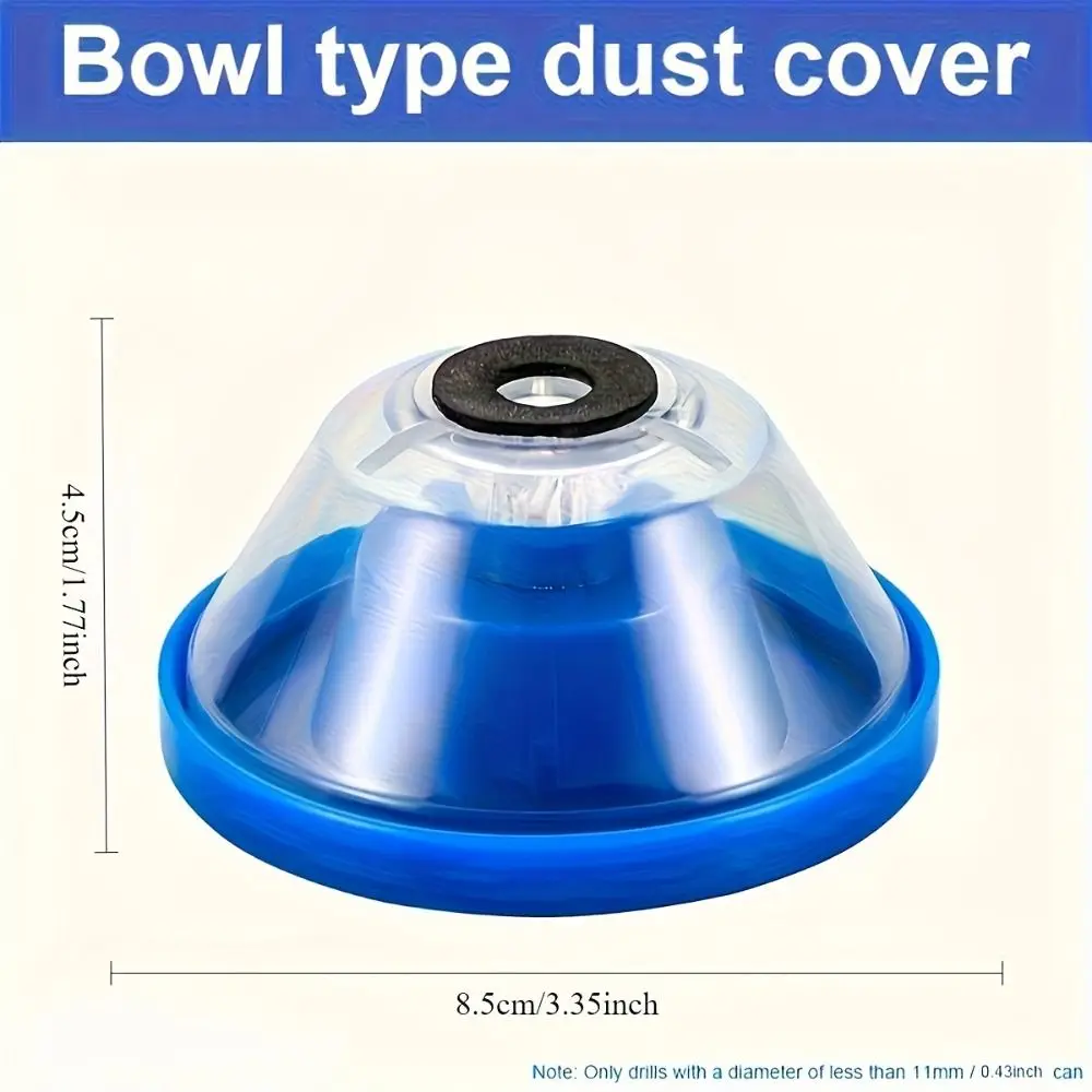 Mini Size Electric Drill Dust Cover Filter System Vacuum Cleaner Dust Proof Device Drilling Dust-proof Ash Bowls