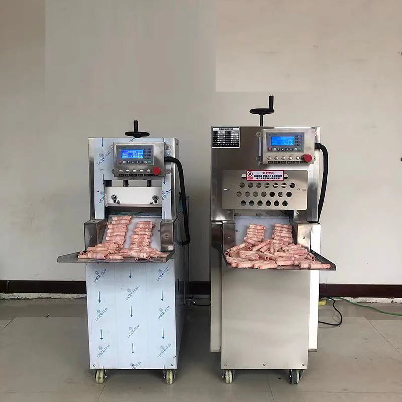 

Hot Pot Restaurant Electric Freezing Beef Slicer Mutton Roll Slicer Meat Slicer CNC Double Cut Mutton Meat Planer