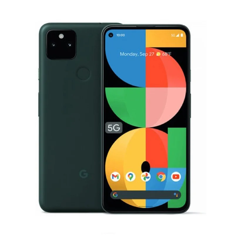 

Смартфон Google Pixel 5A 5G, версия с поддержкой трёх сетей, восьмиядерный процессор, 6,3-дюймовый экран, 128 ГБ памяти.