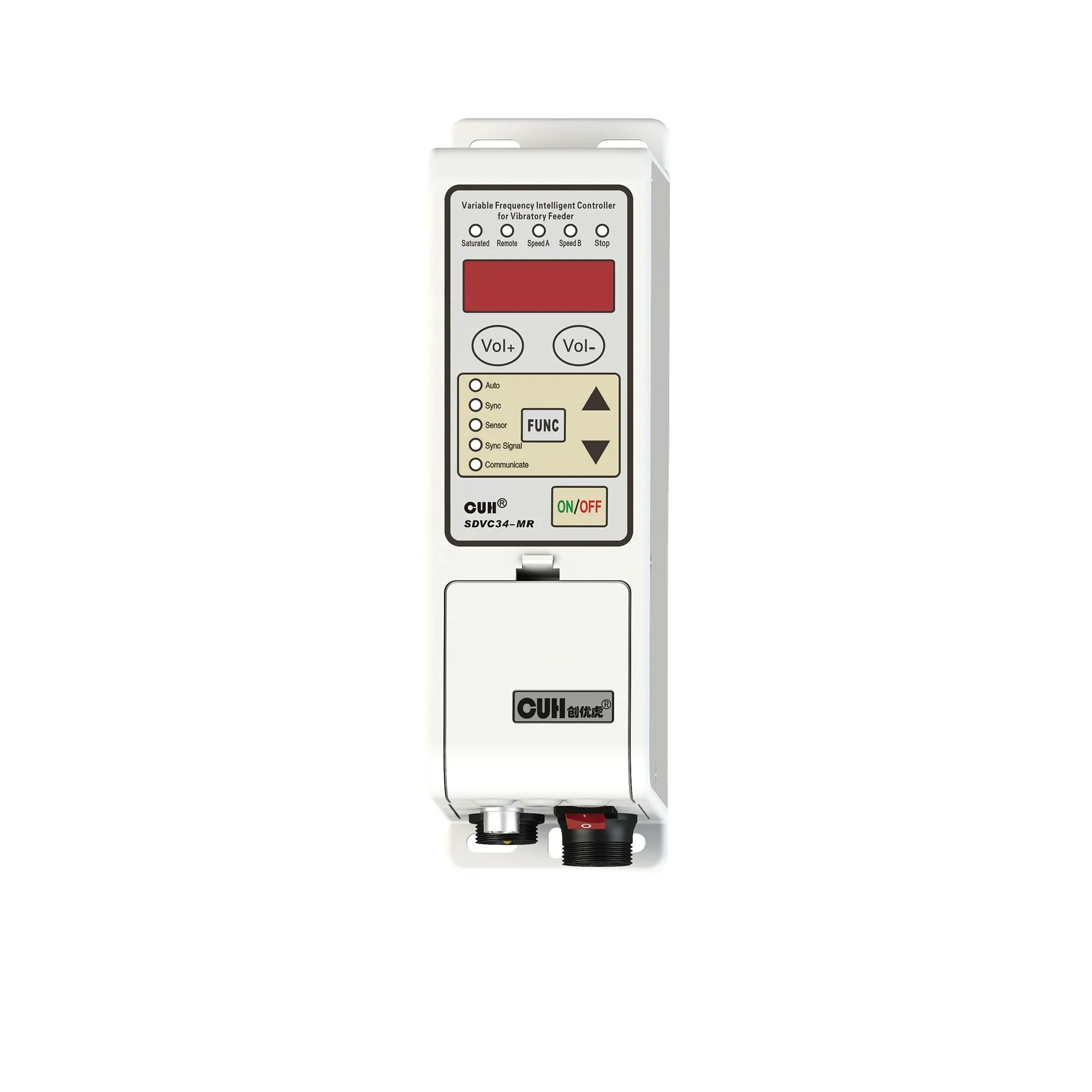 CUH SDVC34-MR elétrico sistema de controle automático frequência variável, controlador inteligente para alimentador vibratório