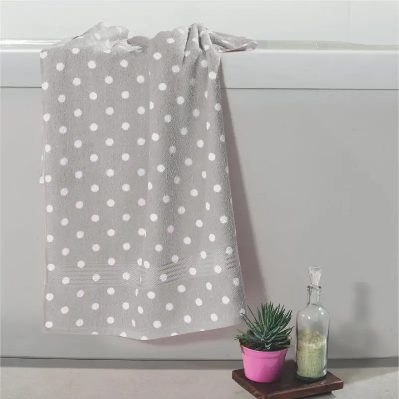 Döhler Printed Happy Face Towel 400 g/m² - Fernanda Vermelho