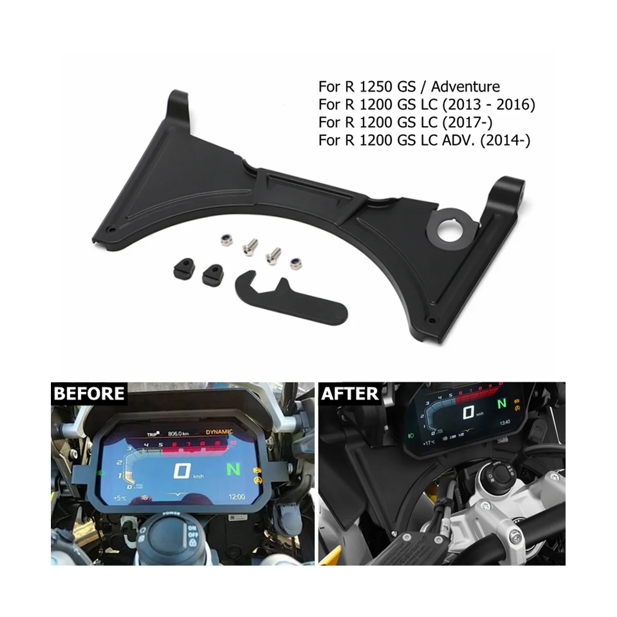 For BMW R 1250 GS R1250GS Adventure 2021 R1200GS LC Adv R 1200 GS 1250 Cockpit Fairing Forkshield Updraft Deflector