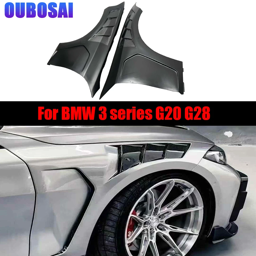 

For BMW 3 series G20 G28 Carbon Fiber Fender Bumper Retrofit the replacement Openings leaf plate Car Accessories Car body kit