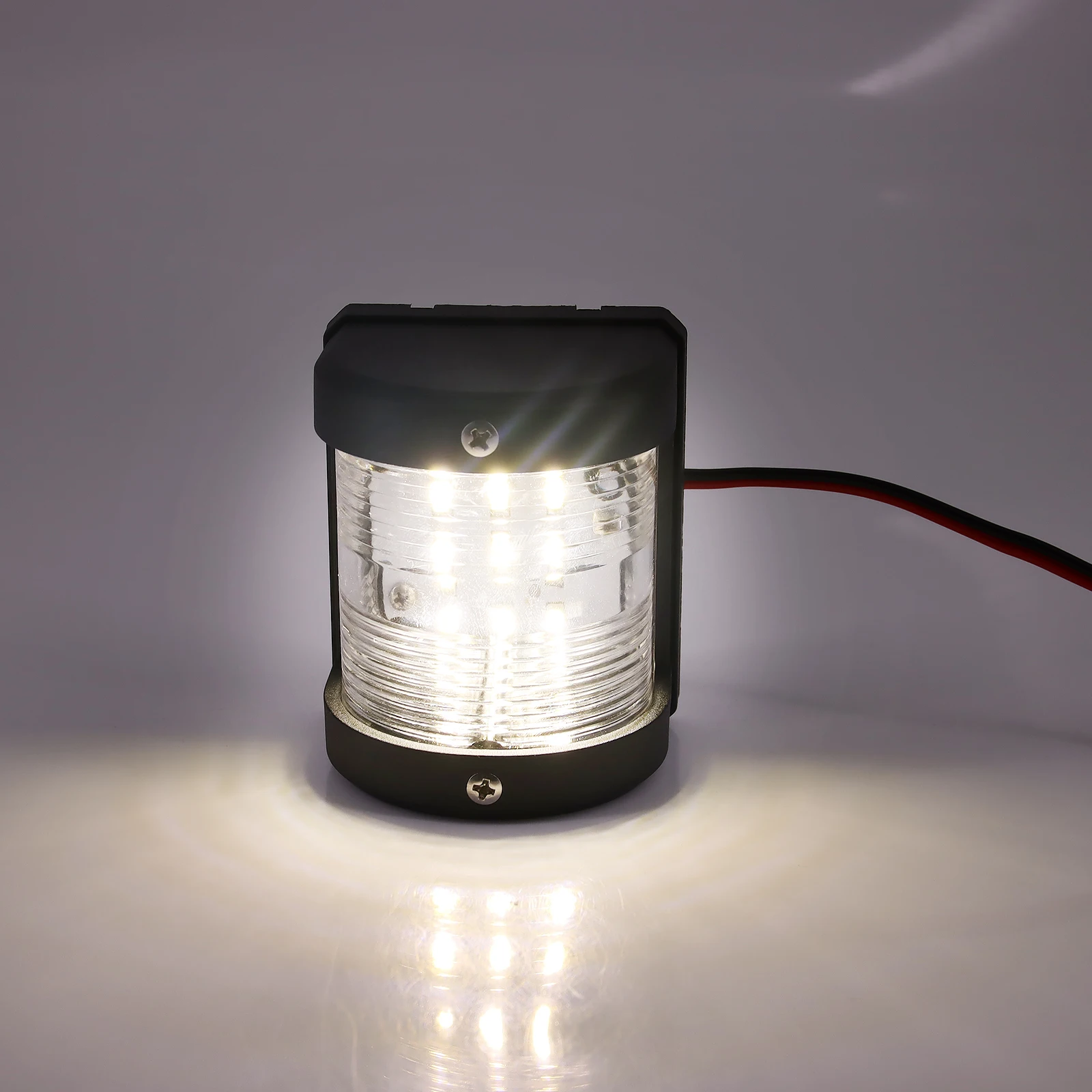 Luz de Navegación para Barco/Yate de 12V 24V, Lámpara LED para Veleros, Luz Marina para Embarcaciones, Iluminación para Yates, Luces LED Blancas