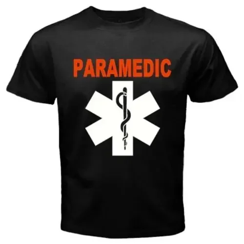 

EMT EMS Star of Life Symbol ParamedicT-Shirt 100% Cotton O-Neck Summer Short Sleeve Casual Mens T-shirt Size S-3XL