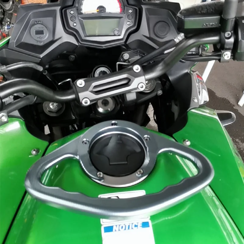 ل FZ1 FZ6 FZ8 FZ07 FZ09 FZ25 FZ400 FZ1000 FZS600 CNC دراجة نارية الركاب قبضة اليد خزان مقبض إمساك مقابض مسند الذراع