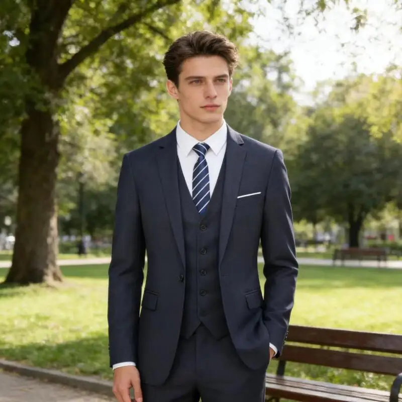 

Man Clothing S-6Xl Evening Dress Men Suit Blazer Jacket Y2K Jacket Christmas Business Attire New Four Season Clothing Wholesale