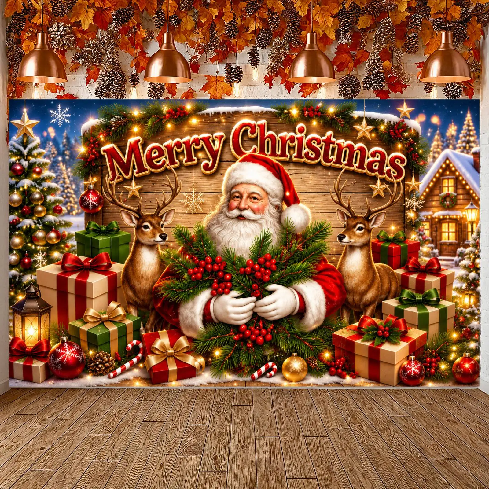 Feestelijke Banner voor Feestd - Lighting Effect Home Decor recensie en prijs