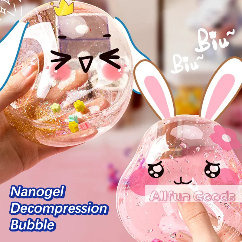 [T5]DIY Craft Pinch Toy Making Blowable Bubble Tape Non-marking Double-sided Adhesive Reusable Color High Sticky Nano Tape