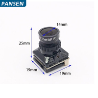 JINJIEAN 1/3 CMOS 1500TVL B19 Mini FPV Camera 2.1mm Lens PAL/NTSC With OSD Internal adjustable Power 5V-30V For RC Racing Drone