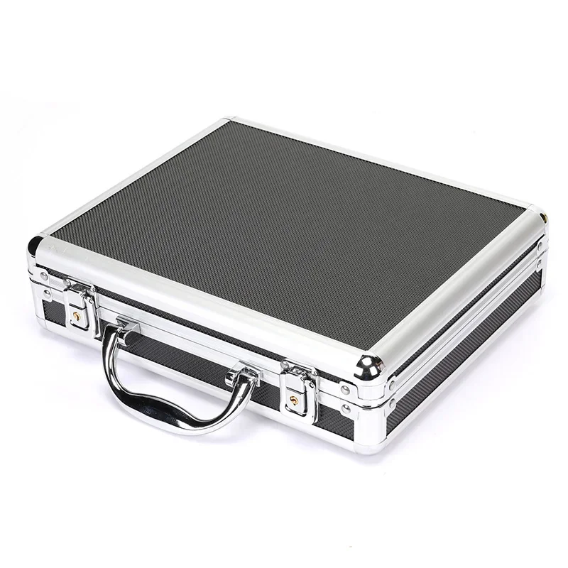 PORTABLE IPSC TACTICAL ALUMINUM BOX GLOCK GLOCK TACTICAL BOX EGG COTTON SHOCKPROOF TOOLBOX 28CM