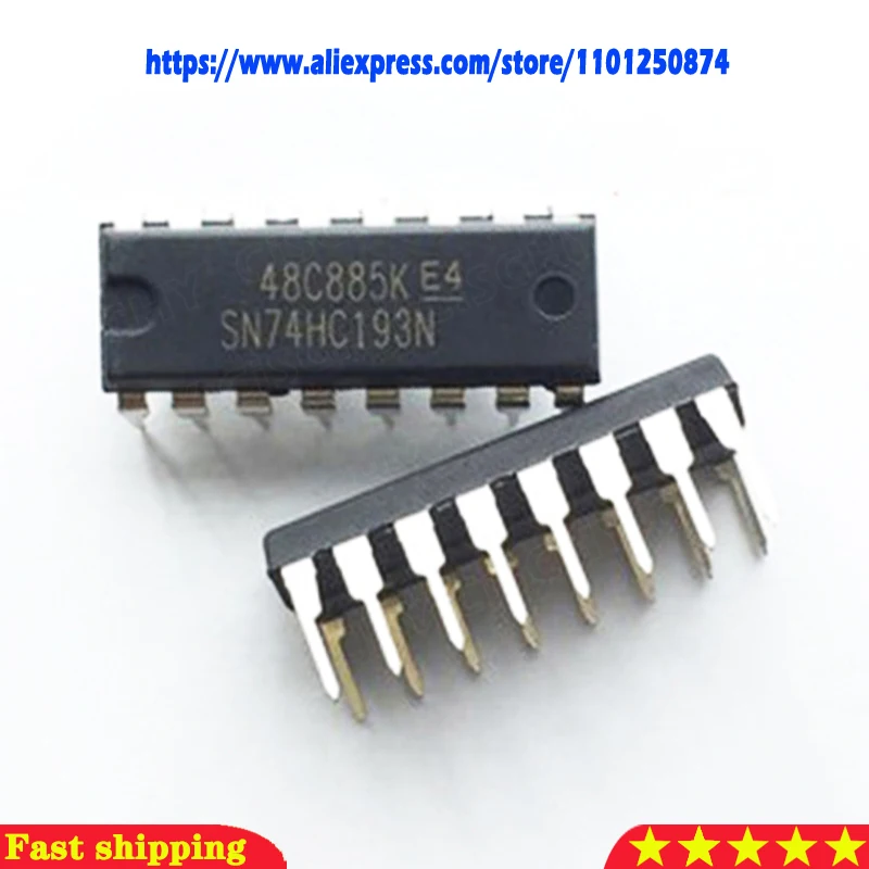 5pcs HD74HC193P SN74HC193N 74HC193 DIP-16 In Stock