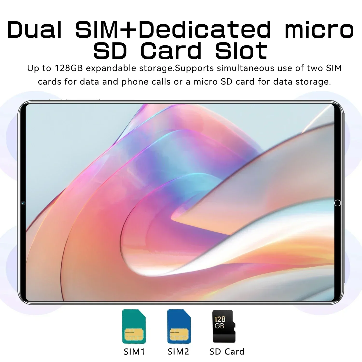2024 오리지널 네트워크 안드로이드 13.0 태블릿 PC, 12.0 인치, 16GB RAM, 1TB ROM, 32MP, 10 코어, 12000mAh 태블릿, 4G, 5G 와이파이 태블릿