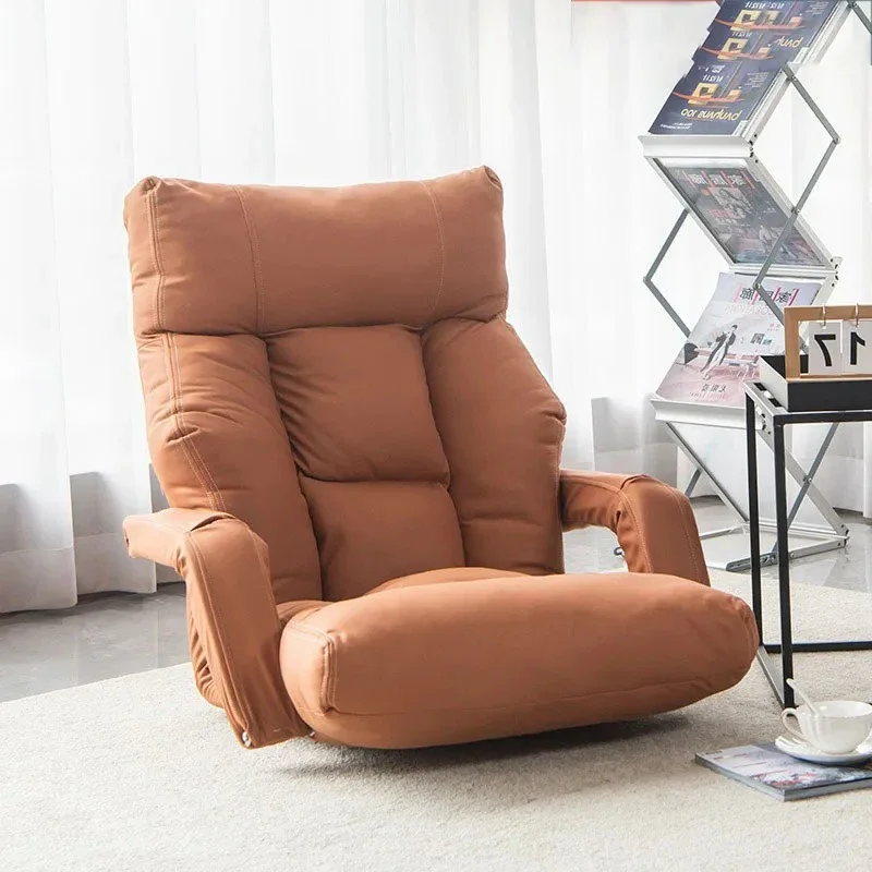

Customizable Sedie pieghevoli portatili Chaise multifunzione soggiorno rilassante divano pigro singolo comodo schienale