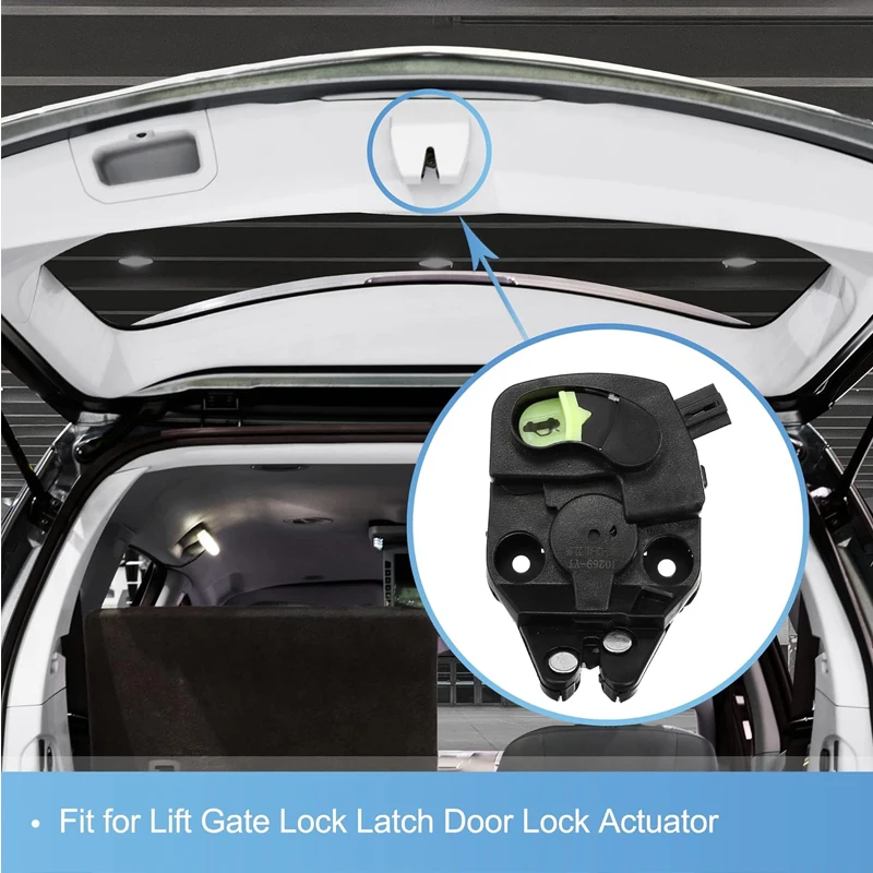 Trunk Latch Lock Assembly Power Lid Lock Actuator 74851-T2A-A01 For Honda Accord 2.4L 3.5L 2013-2017 For Acura TLX 2015-2020