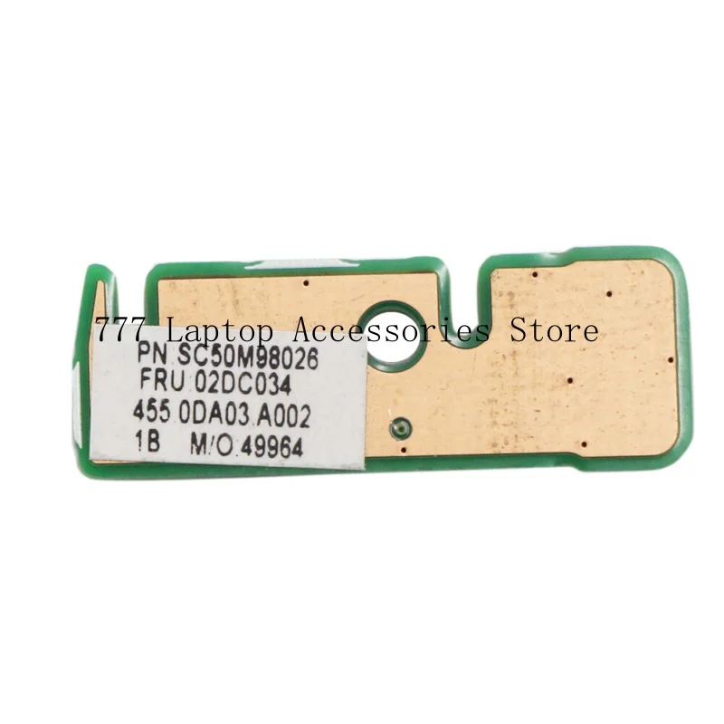 Placa de botón de interruptor para Lenovo ThinkPad 11e 5th gen 20lq 20lr sc50m98026 02dc034