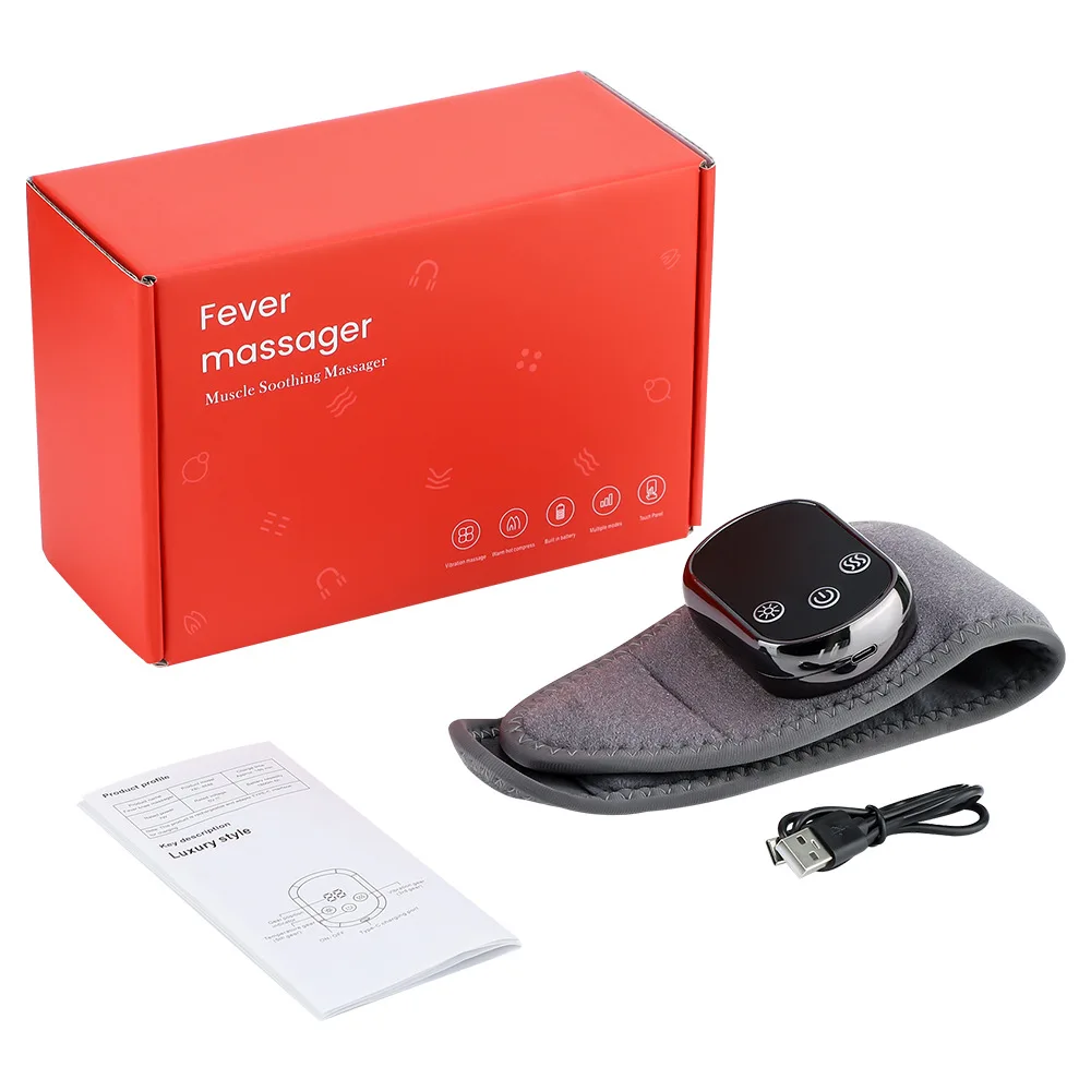 Foot Heat Massager Electric Wrist Heating Pad Wrap Hot Compresses Vibration Massager Foot Ankle Joint Hot Compress Protection