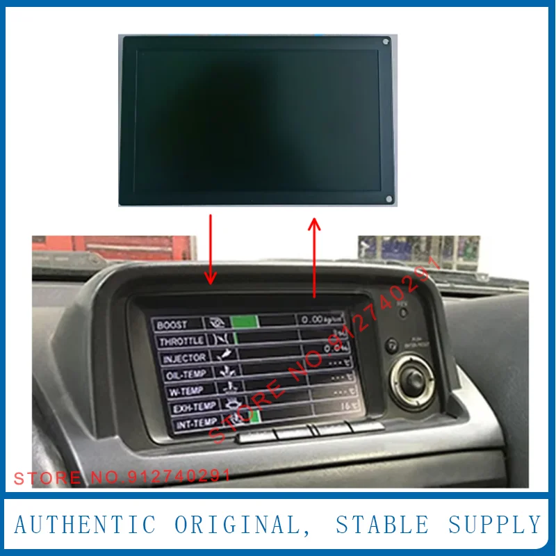 LCD Display Screen For R34 GT-R MFD For NISSAN Sharp S1 99~20 For TOSHIBA S2 LATER 2000 Mulit Function Replacement LCD Panel